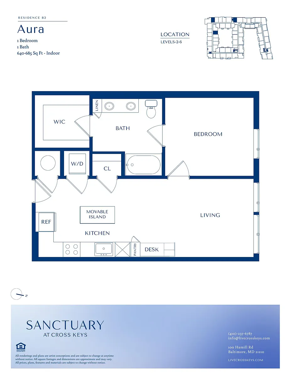 Floor plan Aura