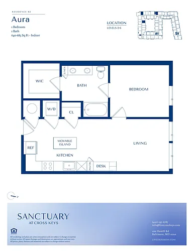 Floor plan Aura