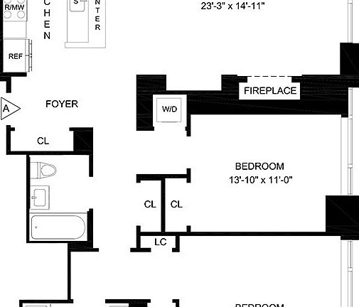 2nd image of 160 W 62nd St APT 52A