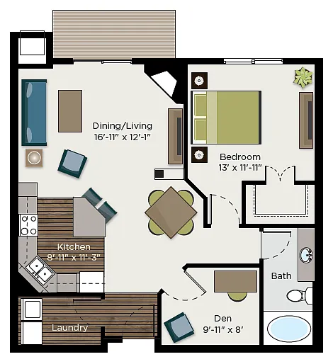 Floor plan The Davern
