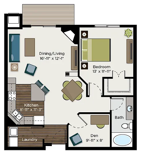 Floor plan The Davern