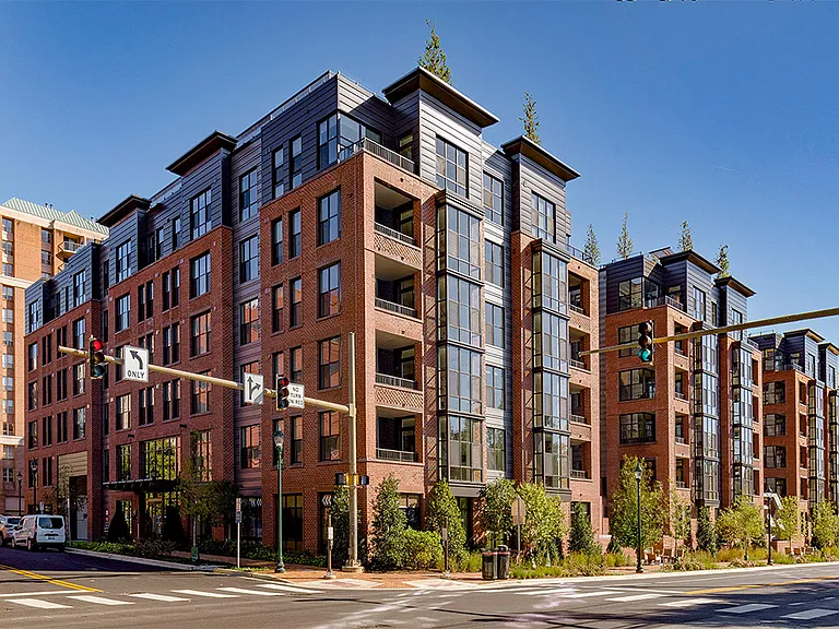Exterior building photo of Griffis Edgemoor in Bethesda, Maryland.