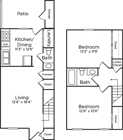 Floor plan TH1