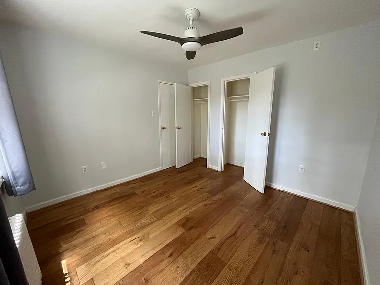 2 closets in bedroom