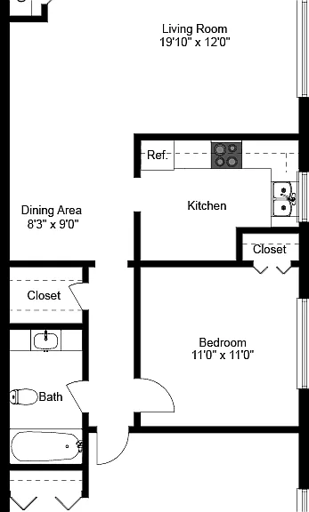 2 bedroom 2 bedroom