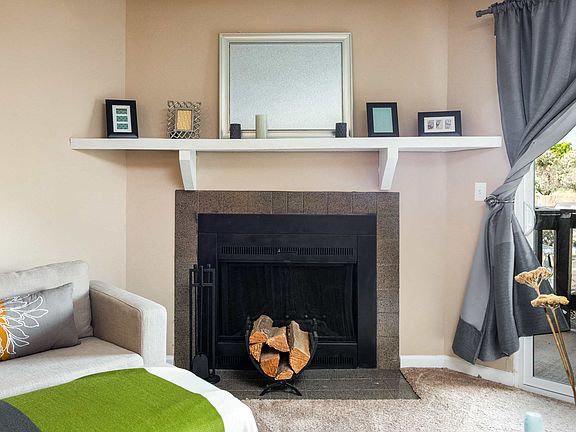 Cozy-up to your own wood-burning fireplace