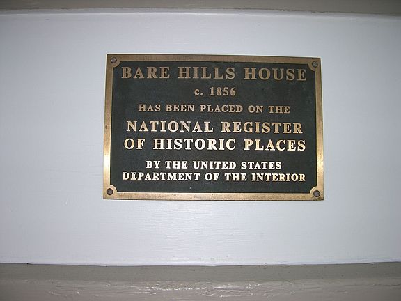 Nationa Register plaque