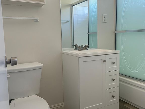 Full size bathroom with tub