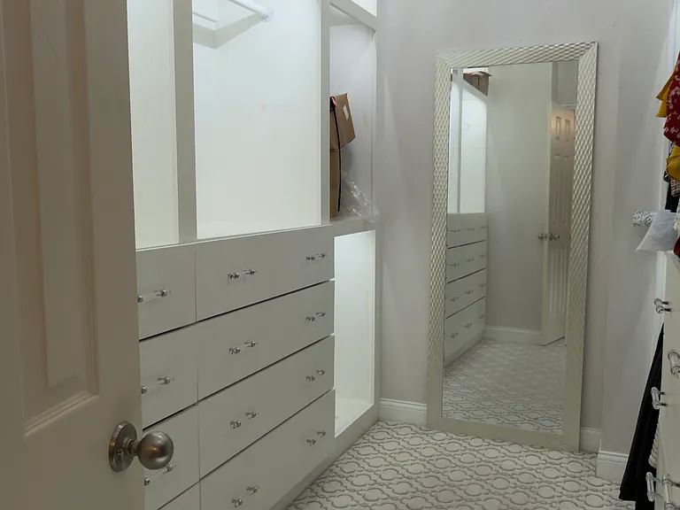 Master closet