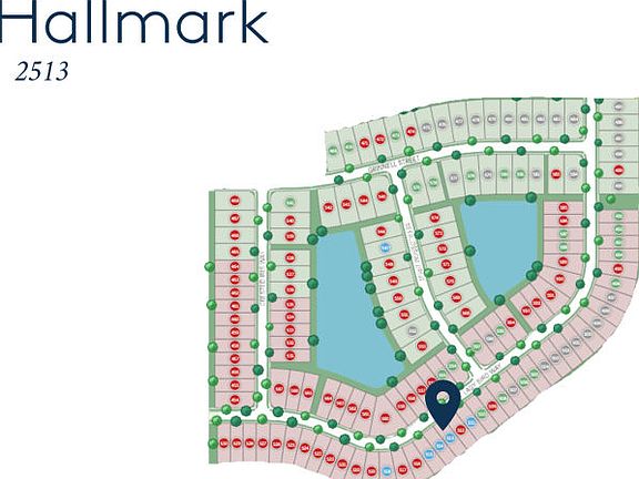 Lot Map of 2513