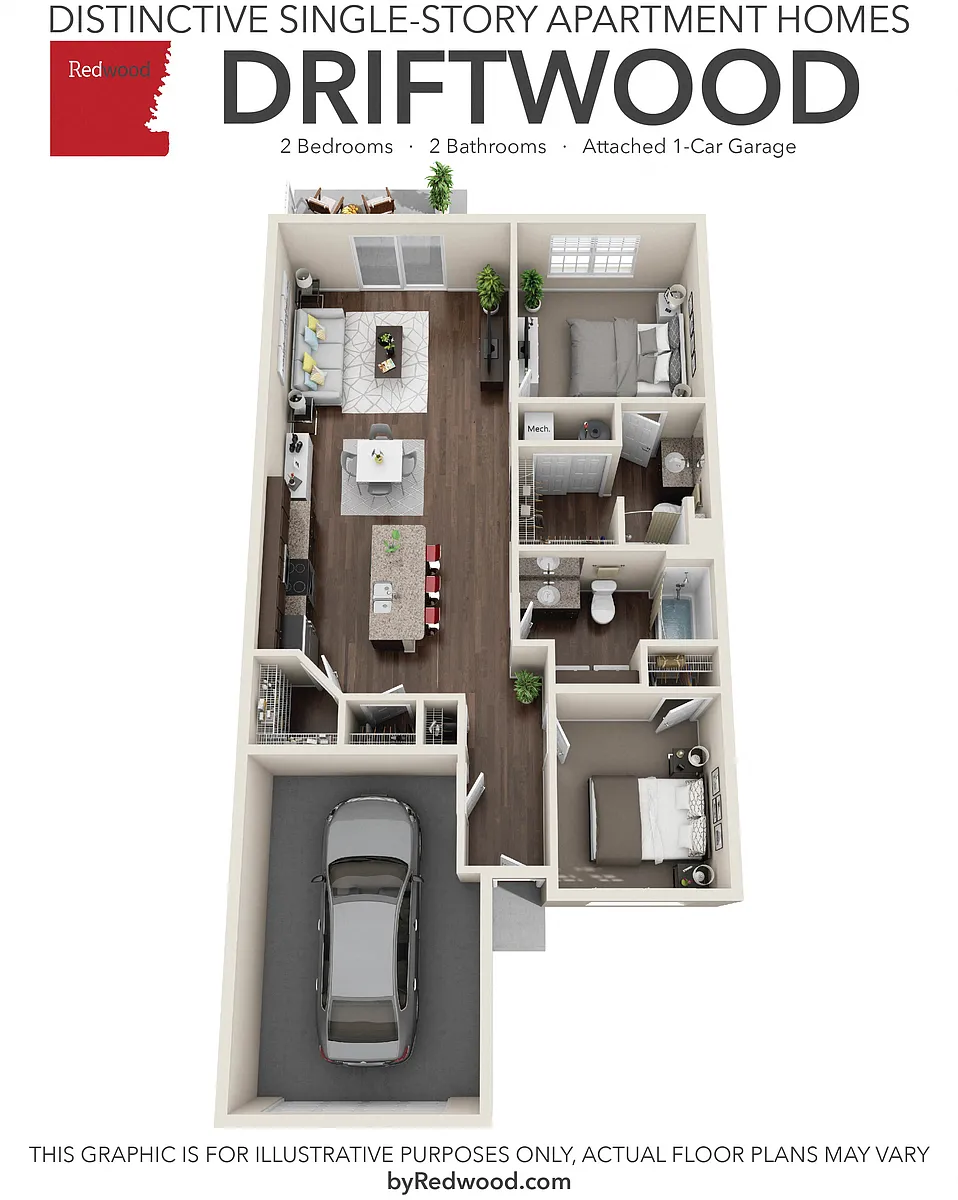 Floor plan Driftwood