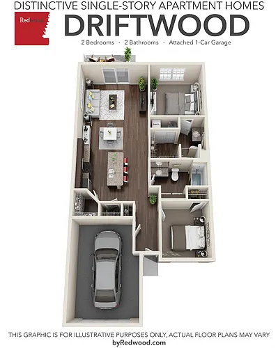 Floor plan Driftwood