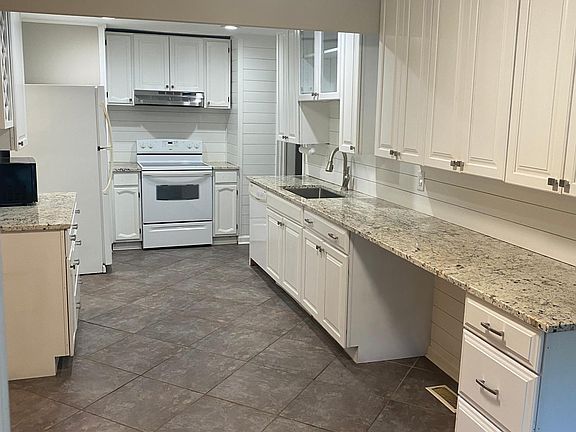 Kitchen view from porch