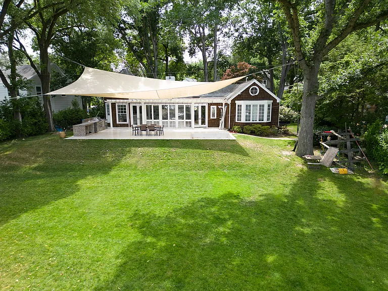 Expansive backyard, perfect for entertaining and relaxing.