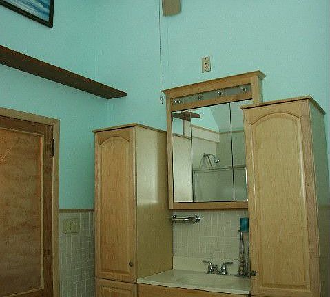 Renovated Bathroom with Skylights 13 ft Cathedral Ceiling