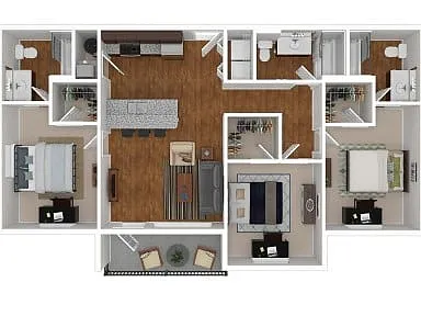Floor plan 3X3