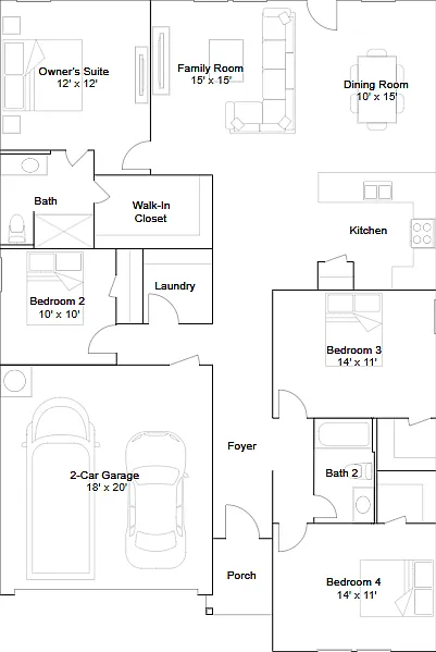 4 bed, 2.0 bath, 1732 sqft, $1,755 — Photo 1