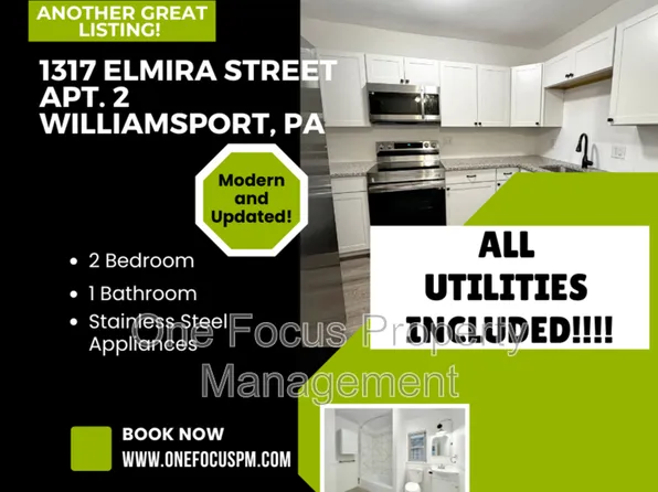 1317 Elmira St #2, Williamsport, PA 17701