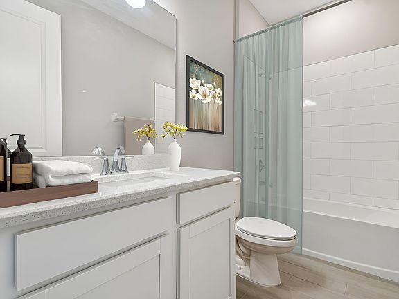 Captiva new construction home plan interior bathroom 2 by William Ryan Homes Tampa