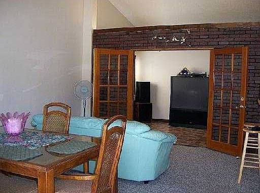 French Doors seperated LR from Great Room could be 4th bedroom, 