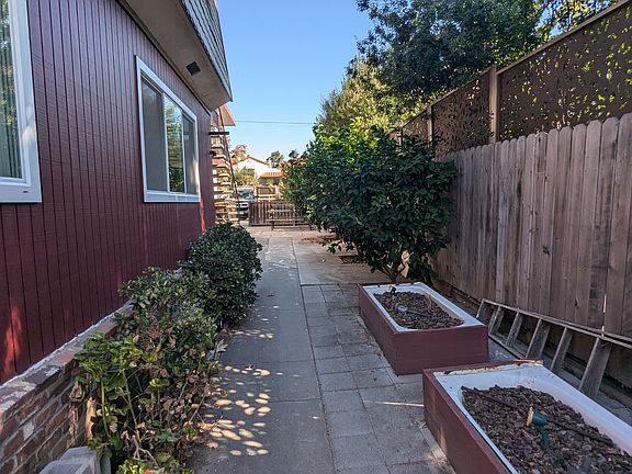 Front access courtyard entrance area