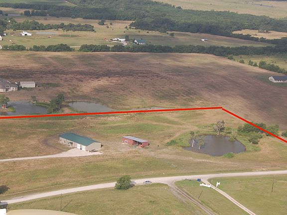 Aerial view-corner lot