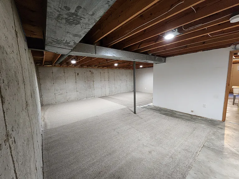 Unfinished basement