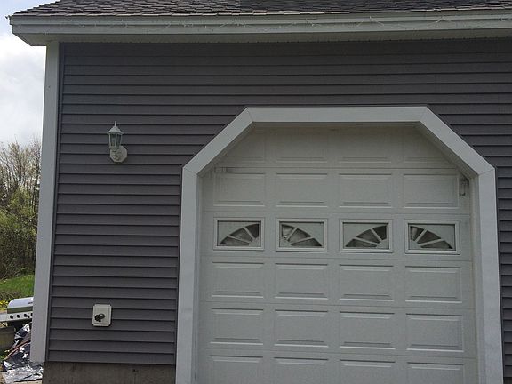 a garage door
