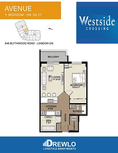 Floor plan 309