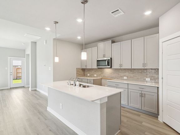 Kitchen at a home in Sundance Cove of Crosby.
