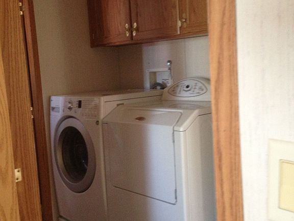 Included washer and dryer