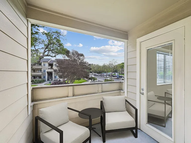 Private balcony