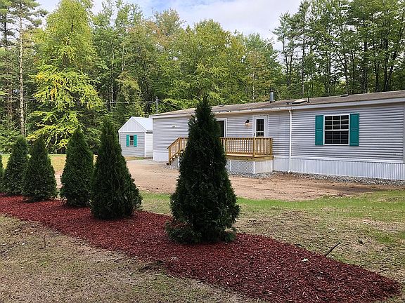 Front view from road