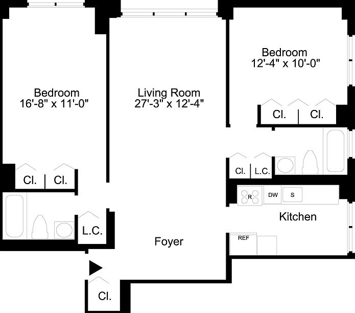 2nd image of 45 W 60th St APT 32H