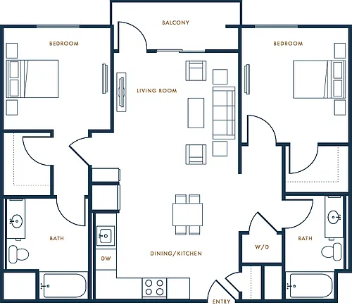 Floor plan B2