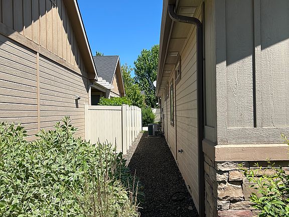 West side of house, facing North
