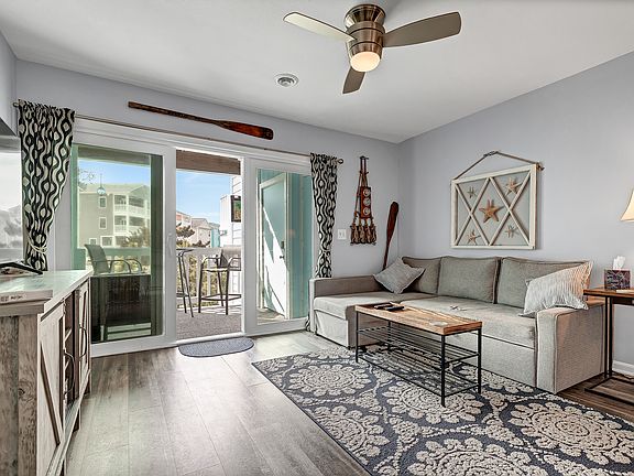 Living room out to porch