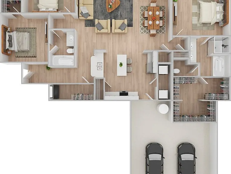3 Bedroom | 2 Bath | 1586 SF | Renovated 3 Bedroom | 2 Bath | 1586 SF | Renovated