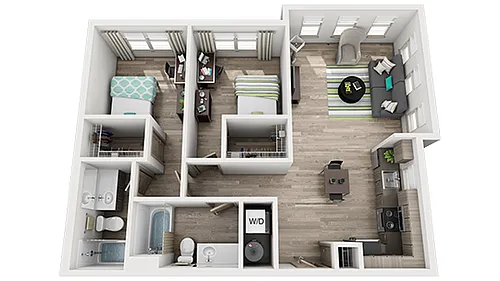 Floor plan B3