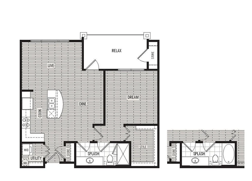 Floor plan A2S