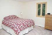 Freshly painted and carpeted bedrooms