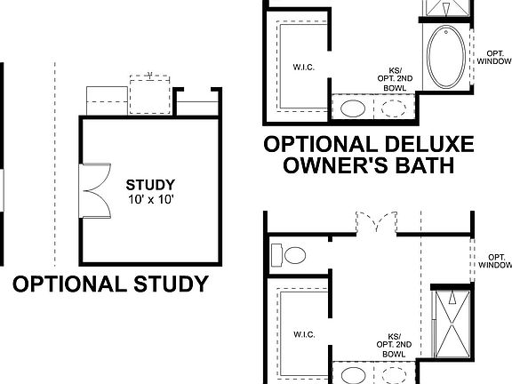 Aster First Floor Options