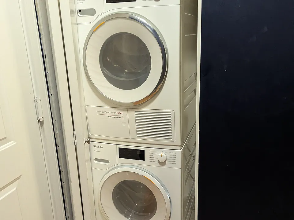 Electric washer/dryer (bought 2024)