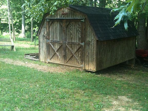 Huge storage shed.