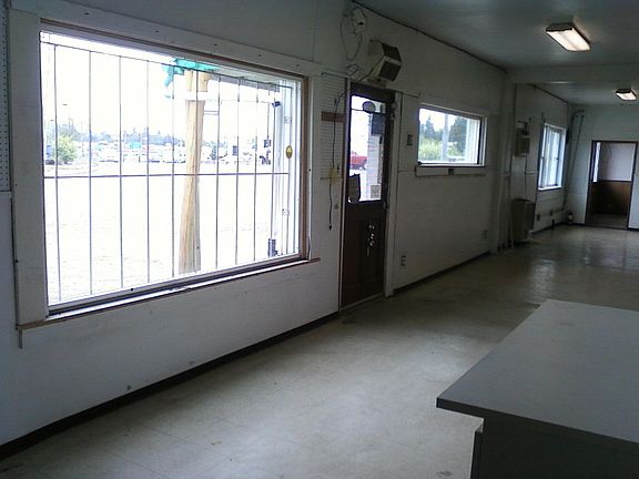Inside entrance/front window