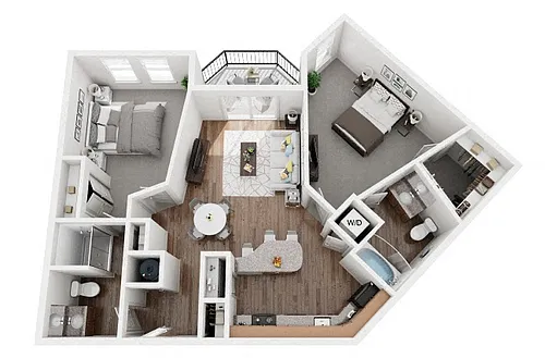 Floor plan Chippewa