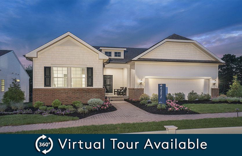Abbeyville new construction model home at Hunterdon Creekside