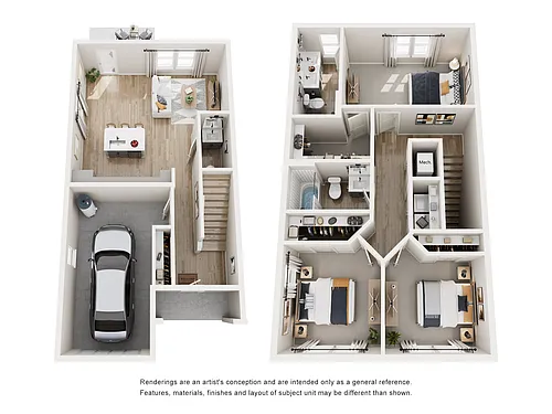 Floor plan TH F