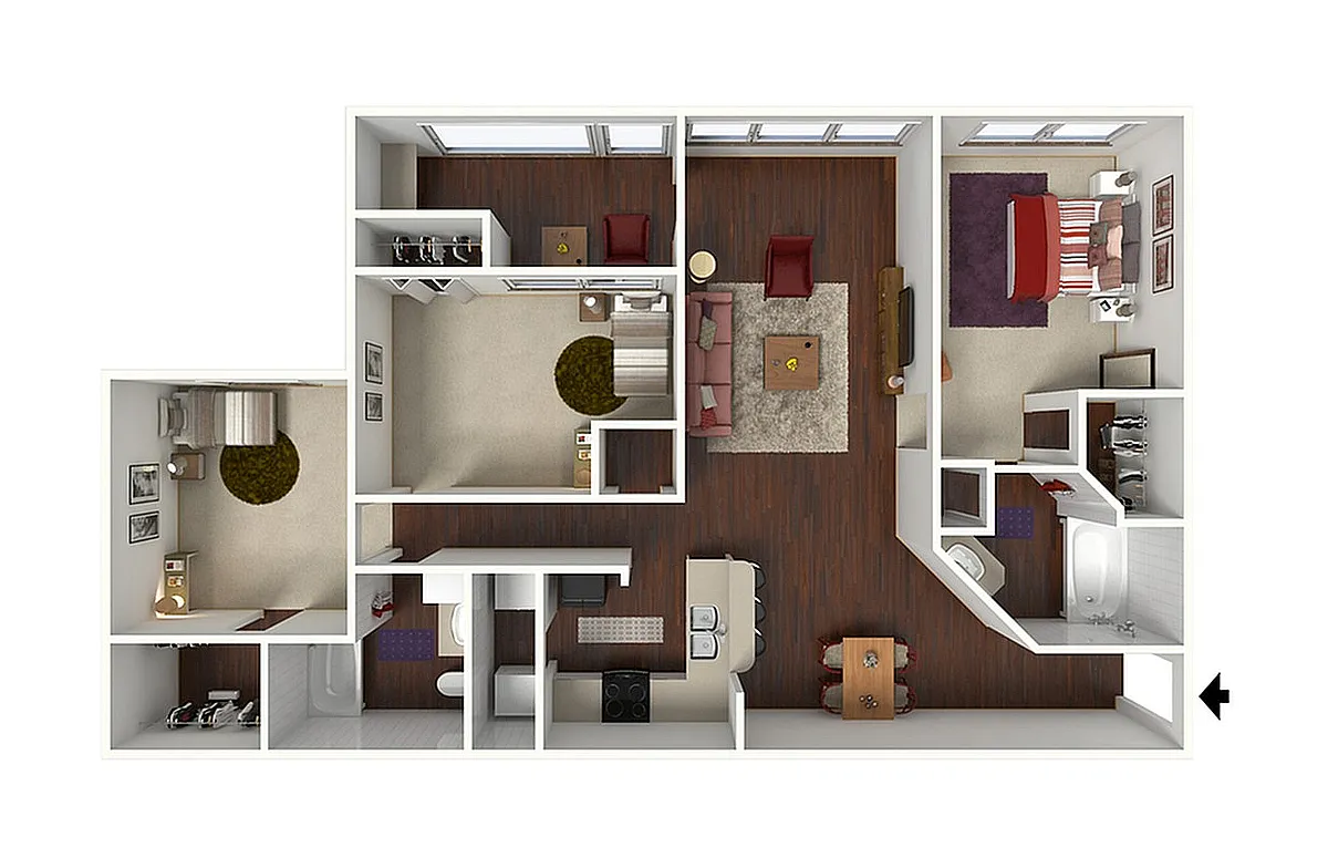 Floor plan Cottonwood