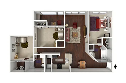 Floor plan Cottonwood
